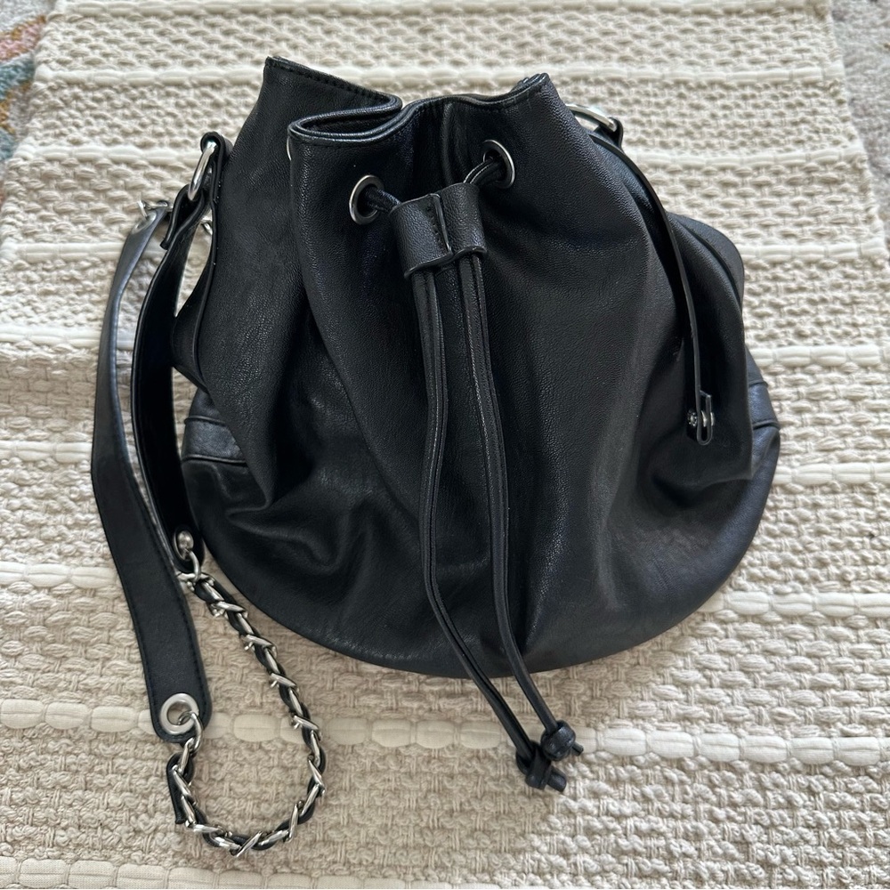 Cinched Bucket Bag